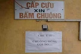 Những biển cảnh báo bá đạo nhất Việt Nam 