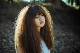 Hot girl má lúm Đắk Lắk chụp ảnh bảo vệ môi trường