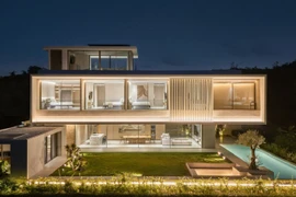 Mẫu biệt thự tối giản, tác phẩm “điêu khắc” vượt thời gian