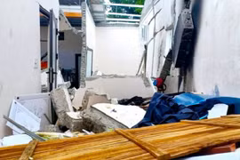 Bình gas phát nổ, nam thanh niên tử vong khi đang nấu ăn