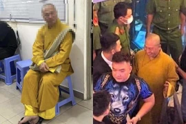 Người trọc đầu mặc đồ như nhà sư vào quán nhậu từng phát ngôn phản cảm