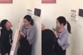 Cô giáo ở Tuyên Quang bị nhóm học sinh dồn vào góc tường ném dép vào người 