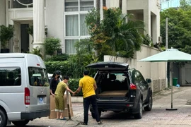 Cảnh sát xuất hiện trước nhà Tổng giám đốc Tập đoàn Quốc Cường Gia Lai