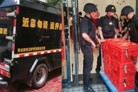 Chú rể chở 33 tỷ đồng tiền mặt và vàng miếng làm quà đính hôn