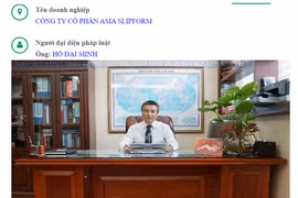 Hé mở các dự án quy mô khủng thuộc Asia Slipform của doanh nhân Hồ Đại Minh