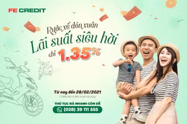 Rước xế đón xuân, lãi suất siêu hời