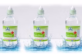 Thu hồi Nước muối Vĩnh Phúc Smiles không đạt chất lượng