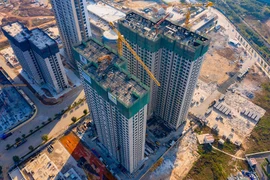 Imperia Smart City cất nóc vượt tiến độ phân khu 1