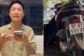 Huấn Hoa Hồng hoảng hốt kêu cứu trong đêm liên quan đến chiếc xe SH