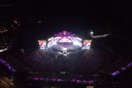 MerryLand Quy Nhơn hóa sàn runway ấn tượng