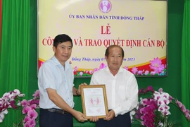 Phó Chủ tịch tỉnh Đồng Tháp Đoàn Tấn Bửu làm Giám đốc Sở Y tế