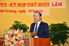Hải Dương có tân Chủ tịch HĐND tỉnh khóa XVII