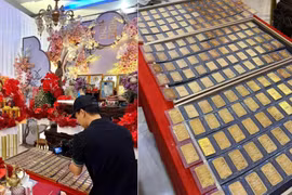 Những "siêu đám cưới" với quà tặng hàng trăm cây vàng, hàng chục sổ đỏ
