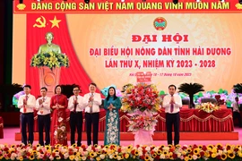 Hải Dương có tân Chủ tịch Hội Nông dân tỉnh khoá X