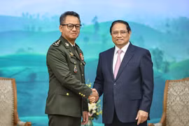 Thủ tướng Phạm Minh Chính tiếp Phó Thủ tướng, Bộ trưởng Quốc phòng Campuchia