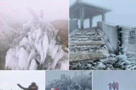 Sự thật về việc tuyết rơi trắng xóa trên đỉnh Mẫu Sơn