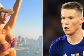 McTominay thành người may mắn khi người hâm mộ ca ngợi nàng WAG xinh đẹp