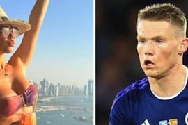 McTominay thành người may mắn khi người hâm mộ ca ngợi nàng WAG xinh đẹp