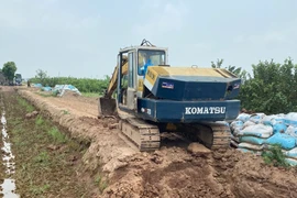 Hải Dương: Phát hiện vụ khai thác đất trái phép trên địa bàn huyện Thanh Hà