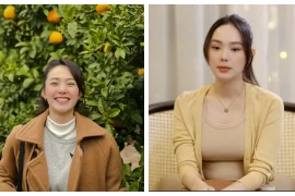 Minh Hằng đã bớt phần nào những nỗi sợ vì có chồng bên cạnh