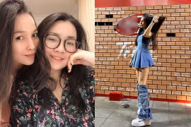 Con gái Hiền Thục trổ tài thiết kế váy cực xịn cho mẹ