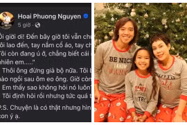 Chết cười với dòng trạng thái của ông xã Việt Hương về chuyện "ngoại tình"