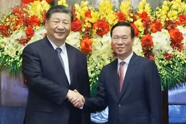 Chủ tịch nước Võ Văn Thưởng hội đàm Tổng Bí thư, Chủ tịch nước Trung Quốc Tập Cận Bình