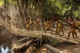 Khám phá cuộc sống bí ẩn của bộ tộc du mục cuối cùng ở Amazon 