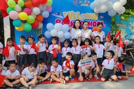 Những “búp măng non” hào hứng ngày tựu trường