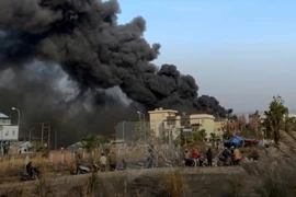 Cháy lớn trong Khu công nghiệp Cái Lân - Quảng Ninh