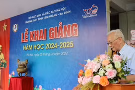 Khai giảng THPT Đinh Tiên Hoàng: Dám thay đổi để phát triển