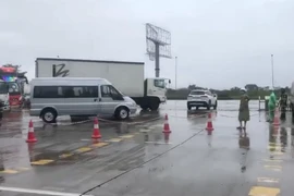 Tạm cấm xe vào cao tốc Pháp Vân - Cầu Giẽ