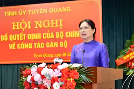 Bà Hà Thị Nga làm Bí thư tỉnh ủy Tuyên Quang