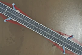 Chiêm ngưỡng cầu Bến Rừng 2.000 tỷ sắp thông xe