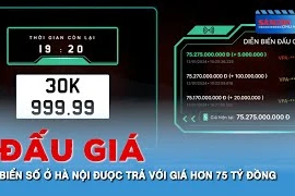 Biển số ô tô “siêu đẹp” ở Hà Nội và Quảng Ninh bị bỏ cọc