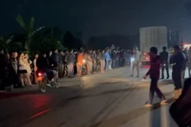 Phát hiện thi thể người phụ nữ dưới mương nước đường Nghi Sơn 