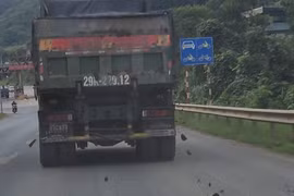 Đường Hoà Lạc-Hoà Bình “gánh” xe quá tải: Yêu cầu Thanh tra vào cuộc