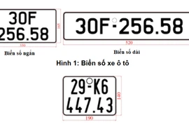 Biển số ô tô áp dụng từ 1/1/2025 có gì mới?