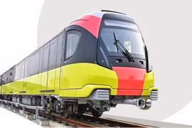 Toàn cảnh tuyến đường sắt trên cao Nhổn - ga Hà Nội