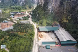 Nhức nhối loạt xưởng dăm gỗ hoạt động trái phép ở Hoà Bình