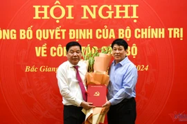 Trung tuớng Nguyễn Văn Gấu giữ chức Bí thư tỉnh Bắc Giang