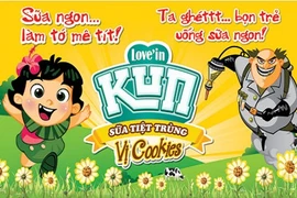 Hương vị sữa mới thơm lừng trẻ em mê tít