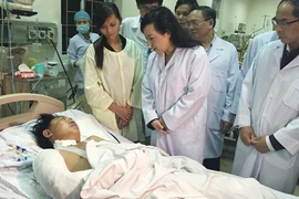 Bộ trưởng Bộ Y tế vào Hà Tĩnh chỉ đạo công tác cứu chữa 