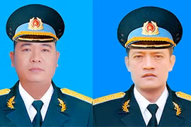Rơi máy bay quân sự tại Nghệ An: Cấp bằng “Tổ quốc ghi công” cho 2 phi công 