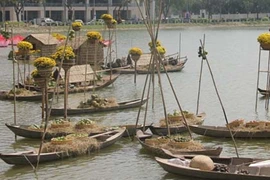 Sông nước Phương Nam ở Hội hoa Xuân Sài Gòn