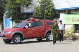 Xác định người gây cháy 300 xe từ camera