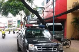 Hàng loạt Công an phường “mất”... xe cảnh sát