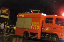 Đại lý Honda VN chìm trong biển lửa suốt đêm