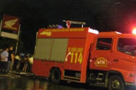 Đại lý Honda VN chìm trong biển lửa suốt đêm