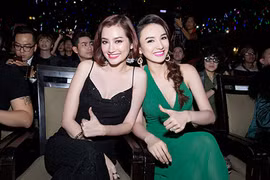 Hoa hậu Ngọc Diễm đọ vẻ gợi cảm cùng Trúc Diễm